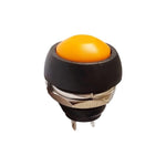 10 pièces petit interrupteur bouton étanche à réarmement automatique, noir, vert, rouge, orange, blanc, bleu