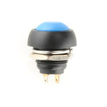 10 pièces petit interrupteur bouton étanche à réarmement automatique, noir, vert, rouge, orange, blanc, bleu