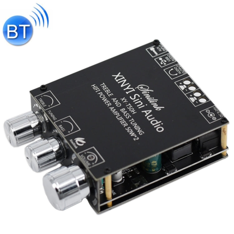 XINYI Sini T50H Bluetooth 5.0 Avec Réglage de Niveau Haut Pré-Étape Module Stéréo Numérique d'Alimentation, Sini T50H