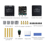 XINYI Sini T50H Bluetooth 5.0 Avec Réglage de Niveau Haut Pré-Étape Module Stéréo Numérique d'Alimentation, Sini T50H