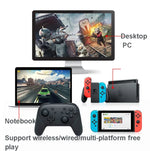 Manette de jeu sans fil L-0326 pour Switch Pro, Style : Noir, Vert Rose, Noir - Fonction complète + NFC + Réveil (1:1), Vert Rose - Fonction complète + NFC + Réveil (1:1), Noir - Édition HD fonction complète, Vert - Édition HD fonction complète