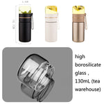 Gobelet isotherme en acier inoxydable 316, coloris blanc, noir et or, 739 ml