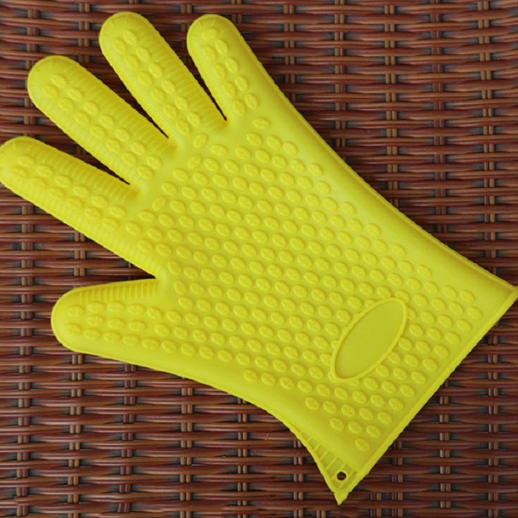 2 pièces de gants isolants en silicone pour four, micro-ondes, plats, bleu, vert, jaune, rose, violet, orange