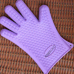 2 pièces de gants isolants en silicone pour four, micro-ondes, plats, bleu, vert, jaune, rose, violet, orange