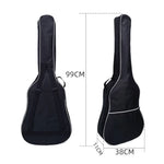 Sac à dos en tissu Oxford rembourré de coton, spécifications : pour guitare 38 pouces, pour ukulélé 21 pouces, pour ukulélé 23 pouces