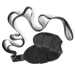 Sangle de rééducation pour yoga, correction de la chute du pied, ceinture extensible pour pieds, Oxford noir