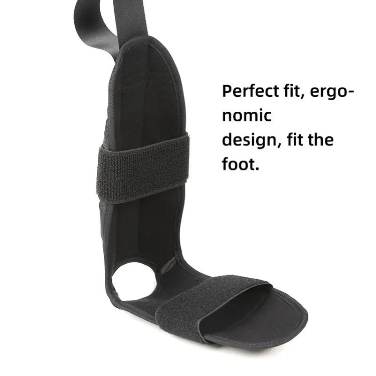 Sangle de rééducation pour yoga, correction de la chute du pied, ceinture extensible pour pieds, Oxford noir