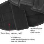 Sangle de rééducation pour yoga, correction de la chute du pied, ceinture extensible pour pieds, Oxford noir