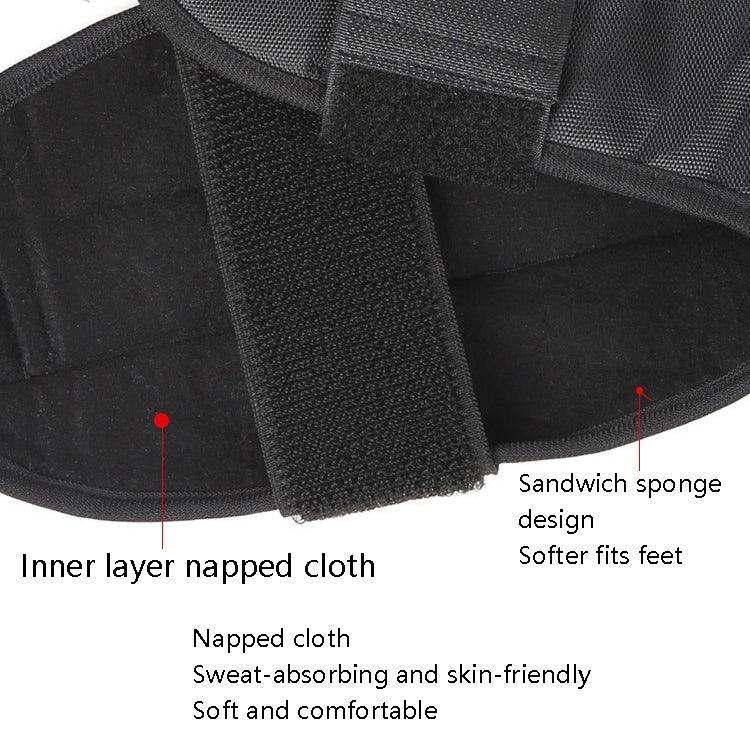Sangle de rééducation pour yoga, correction de la chute du pied, ceinture extensible pour pieds, Oxford noir