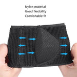 Support de voûte plantaire pour pieds plats, demi-coussinet, bandage élastique, coussinet de pied, noir S, noir M, noir L
