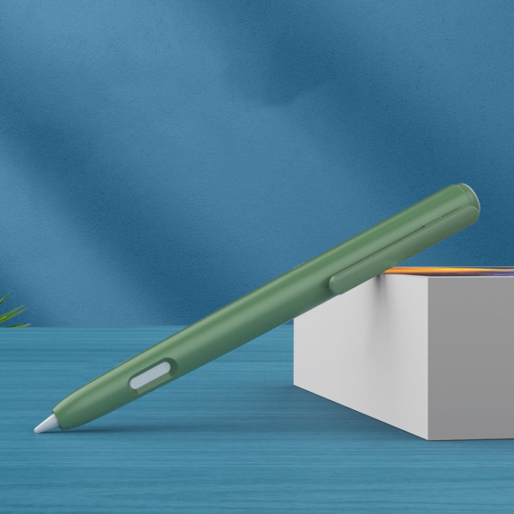 Étui pour stylet rétractable automatique à double clic pour Apple Pencil 2, gris, blanc nacré, rose, vert armée, gris sidéral, bleu, vert herbe, violet