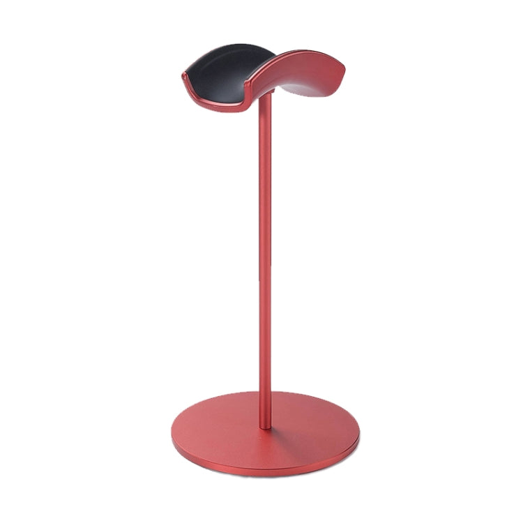 Support de bureau métallique pour casque, rouge, noir, argent