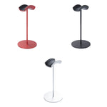 Support de bureau métallique pour casque, rouge, noir, argent