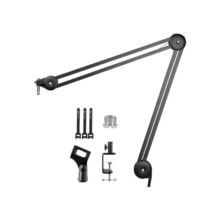 Support de microphone de bureau à bras articulé avec support rotatif à 360 degrés, GAZ-40P W, GAZ-40P B, GAZ-40 W, GAZ-40 B