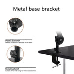 Support de microphone de bureau à bras articulé avec support rotatif à 360 degrés, GAZ-40P W, GAZ-40P B, GAZ-40 W, GAZ-40 B