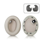 2 protège-oreilles en cuir pour casque Sony 1000XM4, noir avec bouton-pression, champagne avec bouton-pression, peau de protéine noire sans bouton-pression, peau d'agneau noire sans bouton-pression, peau d'agneau champagne sans bouton-pression