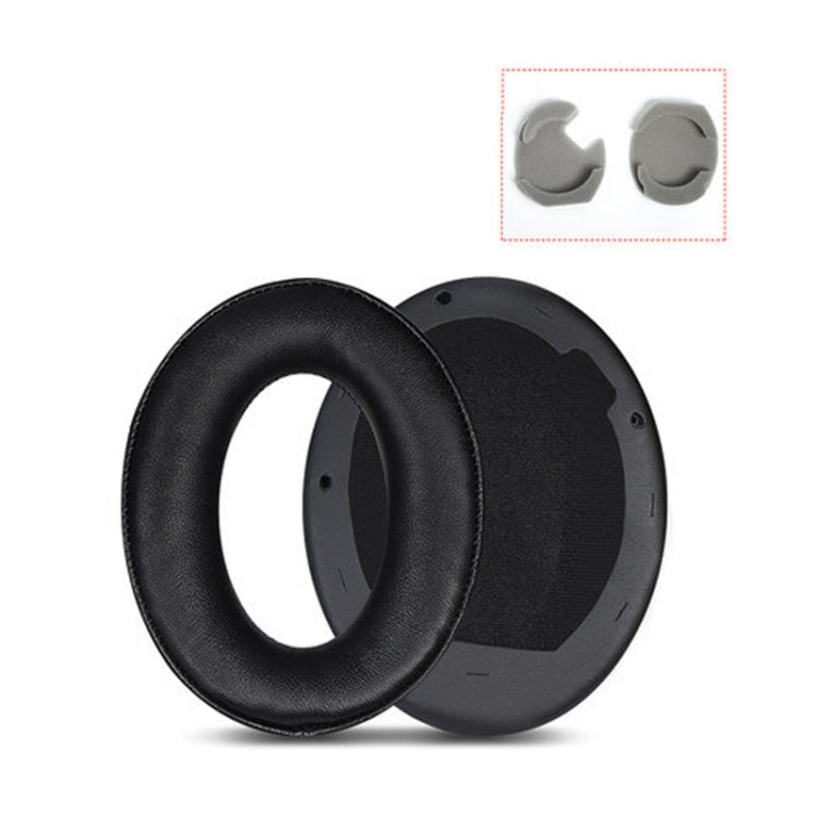 2 protège-oreilles en cuir pour casque Sony 1000XM4, noir avec bouton-pression, champagne avec bouton-pression, peau de protéine noire sans bouton-pression, peau d'agneau noire sans bouton-pression, peau d'agneau champagne sans bouton-pression
