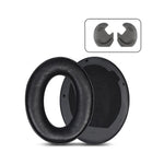 2 protège-oreilles en cuir pour casque Sony 1000XM4, noir avec bouton-pression, champagne avec bouton-pression, peau de protéine noire sans bouton-pression, peau d'agneau noire sans bouton-pression, peau d'agneau champagne sans bouton-pression