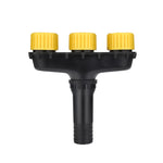 DKSSQ Gardening Multi-Head Watering Sprinkler Nozzle, Specification:, 3 Head with 1 inch/1.2 inch Interface, 3 Head With 1.5 inch Interface, 4 Head With 1 inch/1.2 inch Interface, 4 Head With 1.5 inch Interface, 5 Head With 1 inch/1.2 inch Interface
