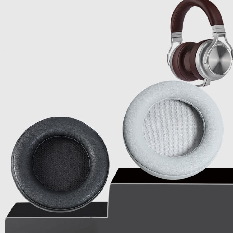 2 PCS Cache-oreilles de casque 001 avec fixation à clipser pour Corsair Virtuoso RGB, spécification : Noir, Blanc, Marron, Gris, Agneau noir, Agneau gris, Agneau marron, Maille noire