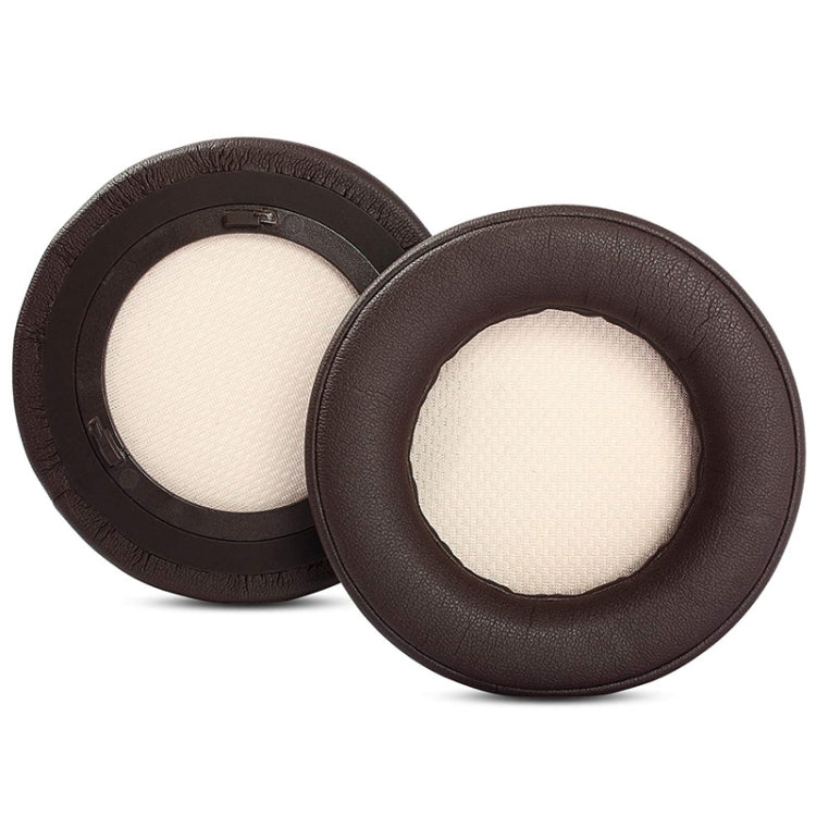 2 PCS Cache-oreilles de casque 001 avec fixation à clipser pour Corsair Virtuoso RGB, spécification : Noir, Blanc, Marron, Gris, Agneau noir, Agneau gris, Agneau marron, Maille noire