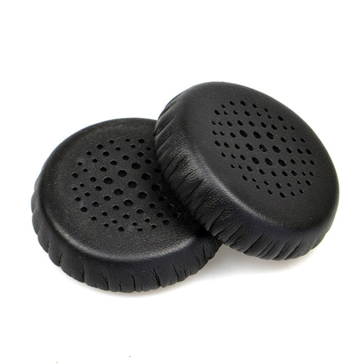 2 coussinets d'écouteurs nid d'abeille pour Jabra Evolve 20se / 30II / 40 / 65+ / 75+, noir, gris