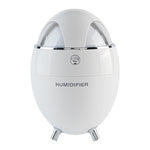 Humidificateur Y18 Mini USB Pulvérisateur de Chambre Lampe de Nuit Lumineuse, Blanc, Rose, Noir, Grain de Bois Profond, Grain de Bois Clair