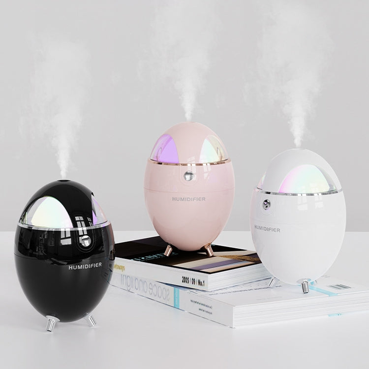 Humidificateur Y18 Mini USB Pulvérisateur de Chambre Lampe de Nuit Lumineuse, Blanc, Rose, Noir, Grain de Bois Profond, Grain de Bois Clair