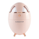 Humidificateur Y18 Mini USB Pulvérisateur de Chambre Lampe de Nuit Lumineuse, Blanc, Rose, Noir, Grain de Bois Profond, Grain de Bois Clair
