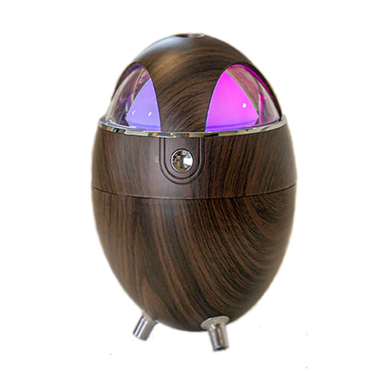 Humidificateur Y18 Mini USB Pulvérisateur de Chambre Lampe de Nuit Lumineuse, Blanc, Rose, Noir, Grain de Bois Profond, Grain de Bois Clair