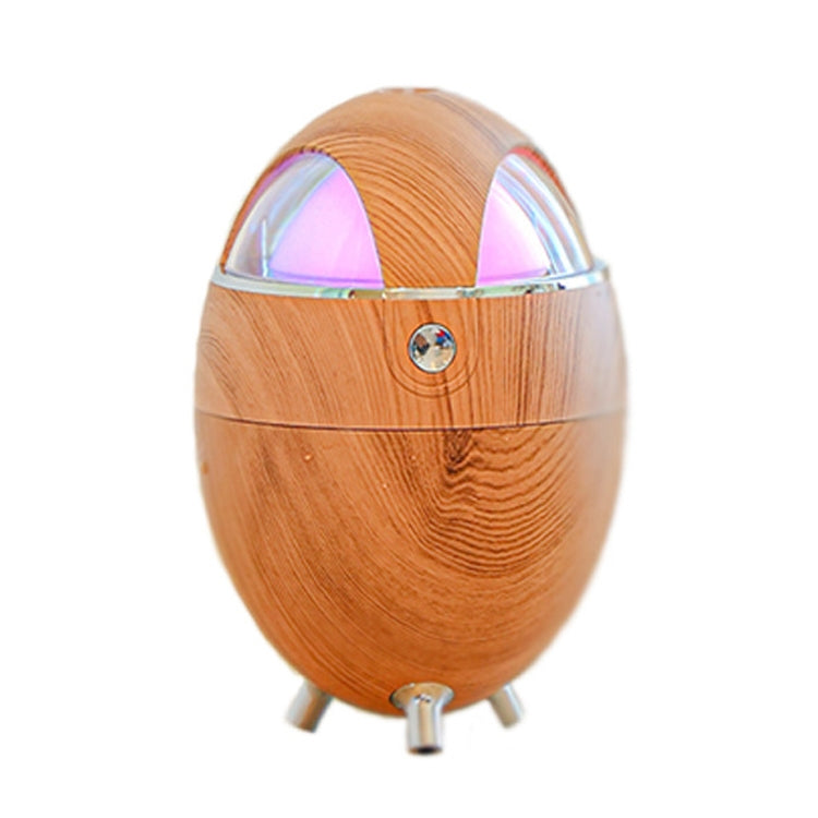 Humidificateur Y18 Mini USB Pulvérisateur de Chambre Lampe de Nuit Lumineuse, Blanc, Rose, Noir, Grain de Bois Profond, Grain de Bois Clair