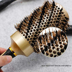 Brosse à rouleau en céramique à poils de sanglier, 25 mm