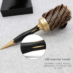 Brosse à rouleau en céramique à poils de sanglier, 25 mm