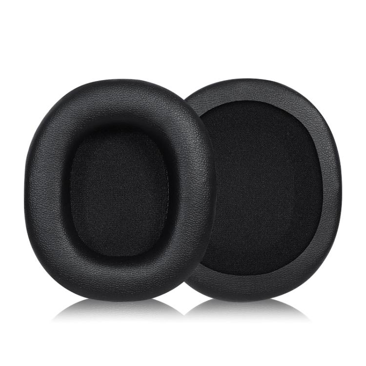 2 paires de coussinets d'écouteurs en cuir protéiné pour Audio-Technica ATH-SR30BT, cuir protéiné noir