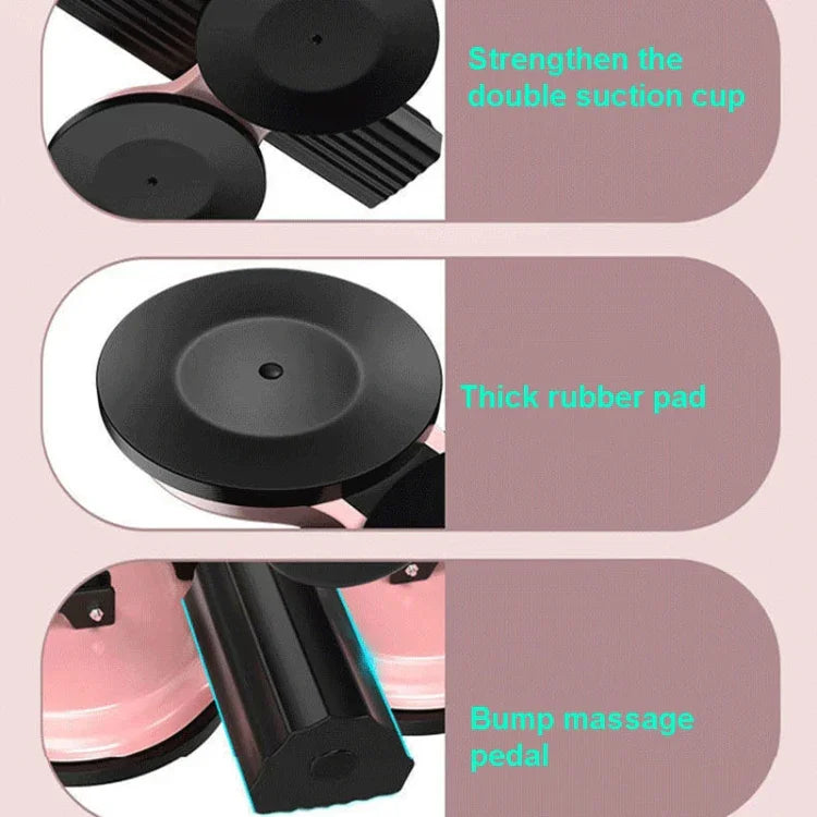 Aide pour sit-up Appareil de fitness abdominal, Spécifications : Ventouse simple noire, Ventouse double noire, Ventouse simple rouge, Ventouse double rouge, Ventouse simple bleue, Ventouse double bleue, Ventouse double rose