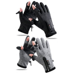 Gants chauds de sport de plein air pour l'équitation, gants de pêche sans doigts à écran tactile, M, L, XL, XXL