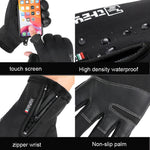 Gants chauds de sport de plein air pour l'équitation, gants de pêche sans doigts à écran tactile, M, L, XL, XXL
