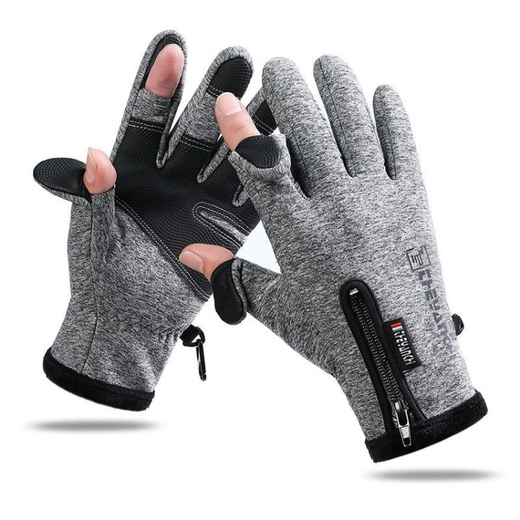 Gants chauds de sport de plein air pour l'équitation, gants de pêche sans doigts à écran tactile, M, L, XL, XXL