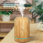 STB-105 Purificateur d'air USB d'aromathérapie à grain de bois, grain de bois clair, grain de bois foncé