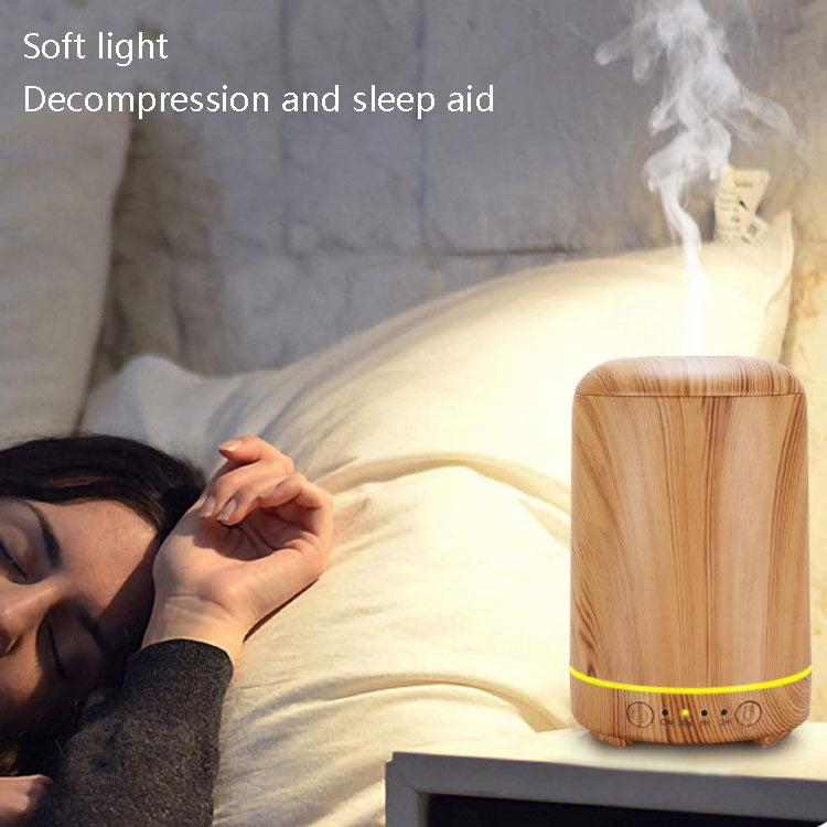 STB-105 Purificateur d'air USB d'aromathérapie à grain de bois, grain de bois clair, grain de bois foncé