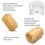 STB-105 Purificateur d'air USB d'aromathérapie à grain de bois, grain de bois clair, grain de bois foncé