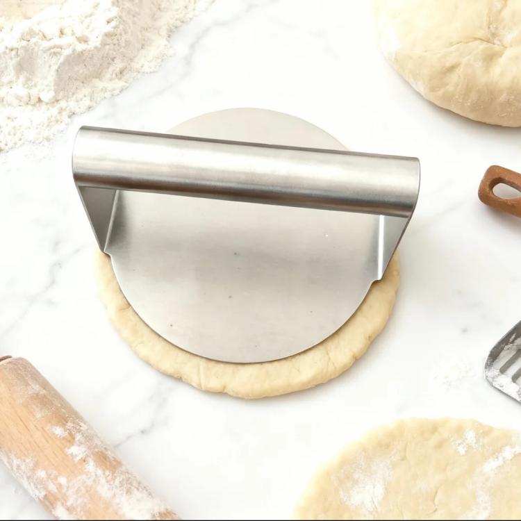 Presse à viande manuelle pour hamburgers en acier inoxydable, Spécification : Circulaire, Circulaire, Carré