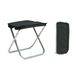 Tabouret de pêche pliant portable d'extérieur, Tabouret de pêche (noir), Tabouret de pêche (bleu)