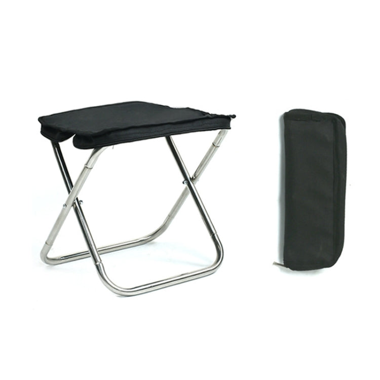 Tabouret de pêche pliant portable d'extérieur, Tabouret de pêche (noir), Tabouret de pêche (bleu)