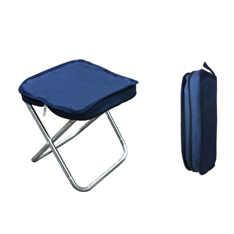 Tabouret de pêche pliant portable d'extérieur, Tabouret de pêche (noir), Tabouret de pêche (bleu)