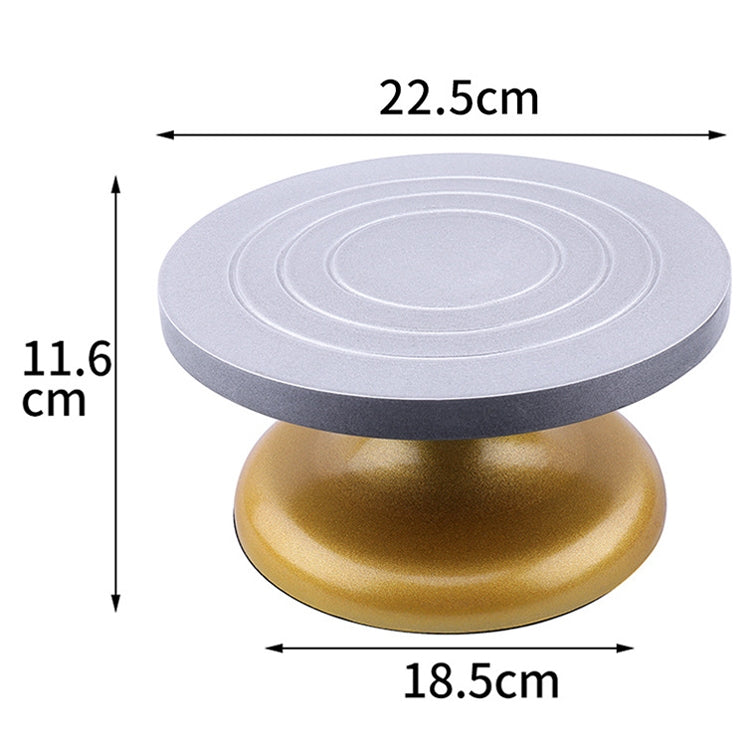 ZP3001 Plateau tournant de sculpture épaissi, Taille :, 22,5 cm