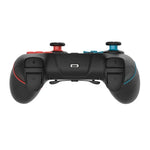 Manette de jeu Bluetooth sans fil avec programmation de macros pour Switch Pro, bleu gauche vert droit