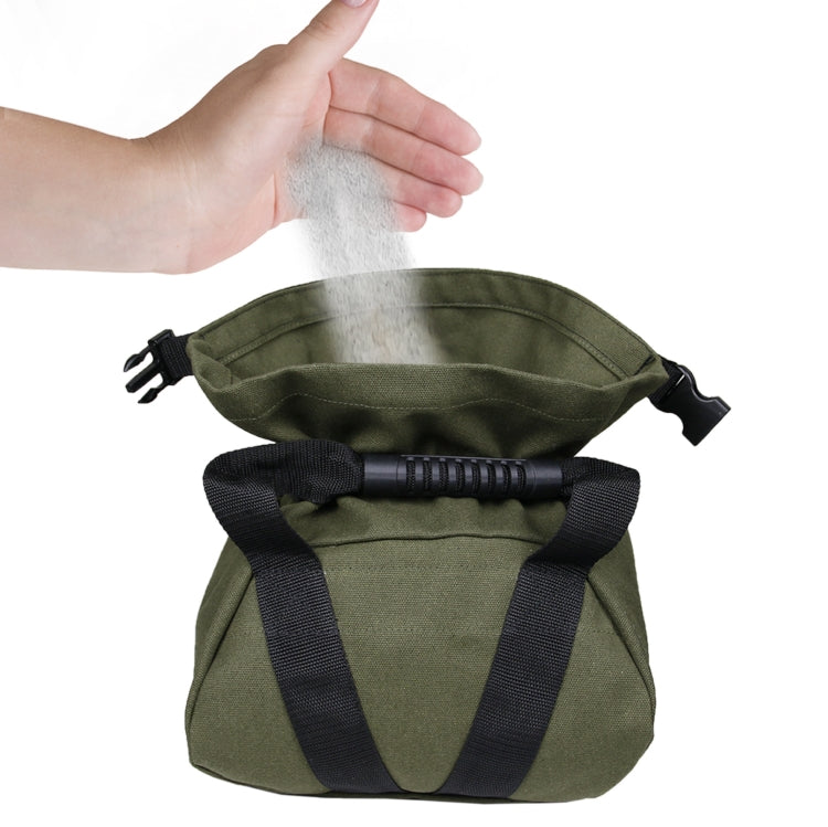 Sac de sable de fitness pour musculation en toile, 23 x 22 x 17 cm