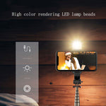 Perche à selfie Bluetooth CYKE L11S avec lumière de beauté et trépied pour live, L11S