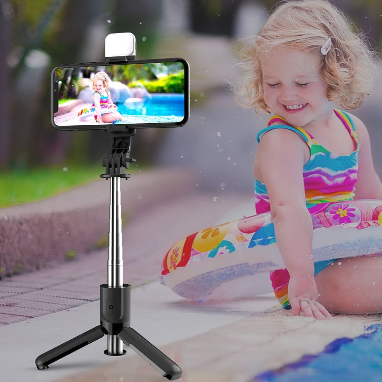 Perche à selfie Bluetooth CYKE L11S avec lumière de beauté et trépied pour live, L11S